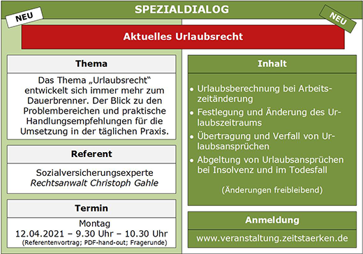Urlaubsrecht