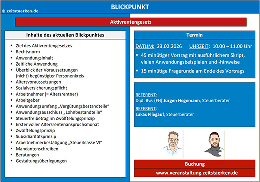 Aktivrentengesetz